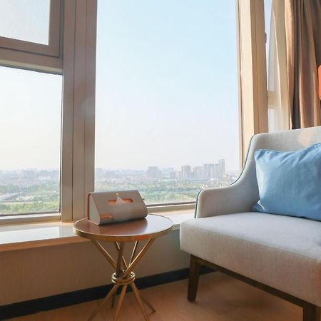 Jinling Funhome Hotel Nanjing Jiulong Lake - Nanjing South Railway Station Exteriör bild